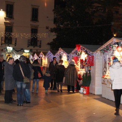 Shops and houses